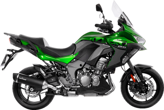 LEOVINCE Nero Slip-On Muffler - Black for KAWASAKI VERSYS 1000 14057