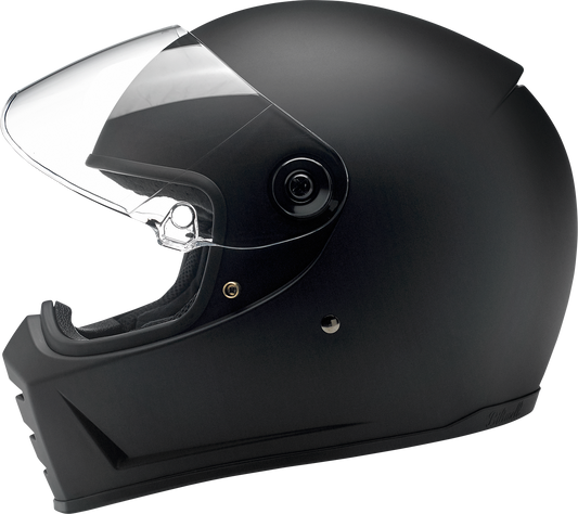 BILTWELL Lane Splitter Helmet - Flat Black - Small 1004-201-102