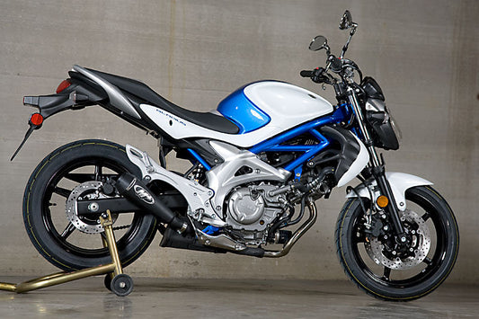 M4 Exhaust GP slip-on system with black ceramic canister 2009-15 Gladius/SFV650 SU5122-GP