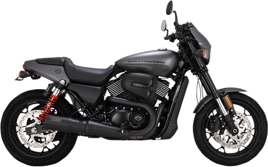 VANCE & HINES Black High Output Muffler Street 500/750 XG/A 47943