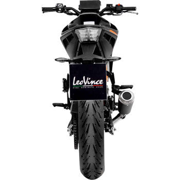 LEOVINCE LV-10 Slip-On Muffler - Black 390 Duke 2021-2023 15249B