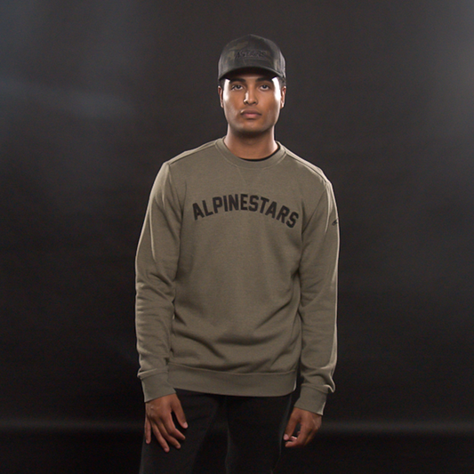 IN STOCK ALPINESTARS Soph Crew Fleece - Military - XL 121251512690XL