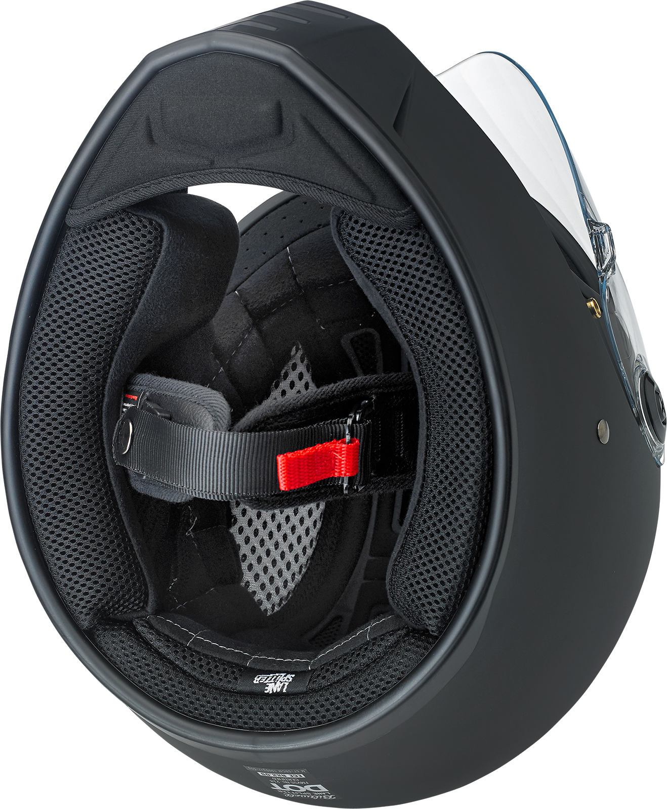 BILTWELL Lane Splitter Helmet - Flat Black - Small 1004-201-102