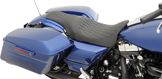 DRAG SPECIALTIES Caballero Diamond Seat - FL '08-'22 0801-1003