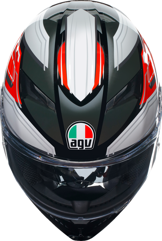 AGV K3 Helmet - Wing - Black/Italy - Small 2118381004007S