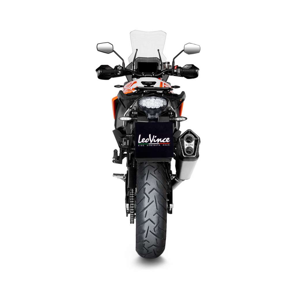 LEOVINCE Stainless Steel LV-12 Muffler KTM SUPER ADVENTURE 1090/1290 15300 1811-4031