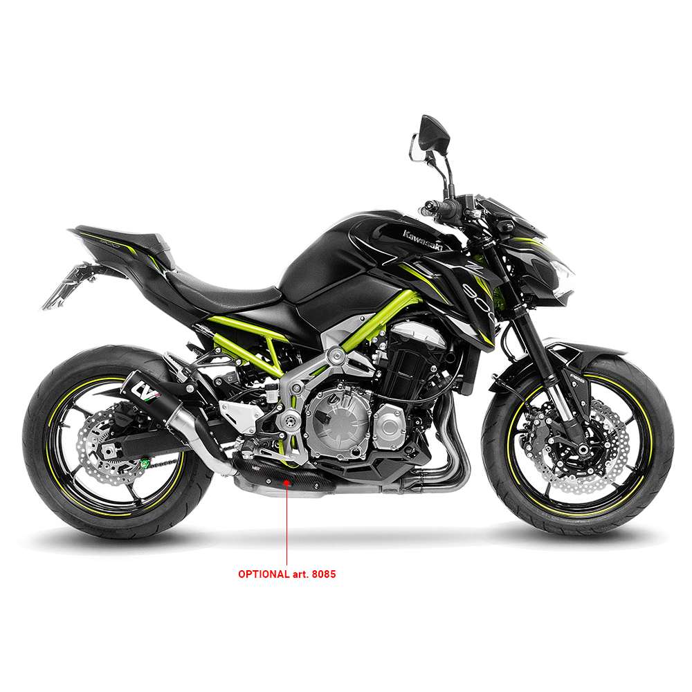 LEOVINCE LV Corsa Muffler - Black Edition Z 900 2017-2024 15402BU