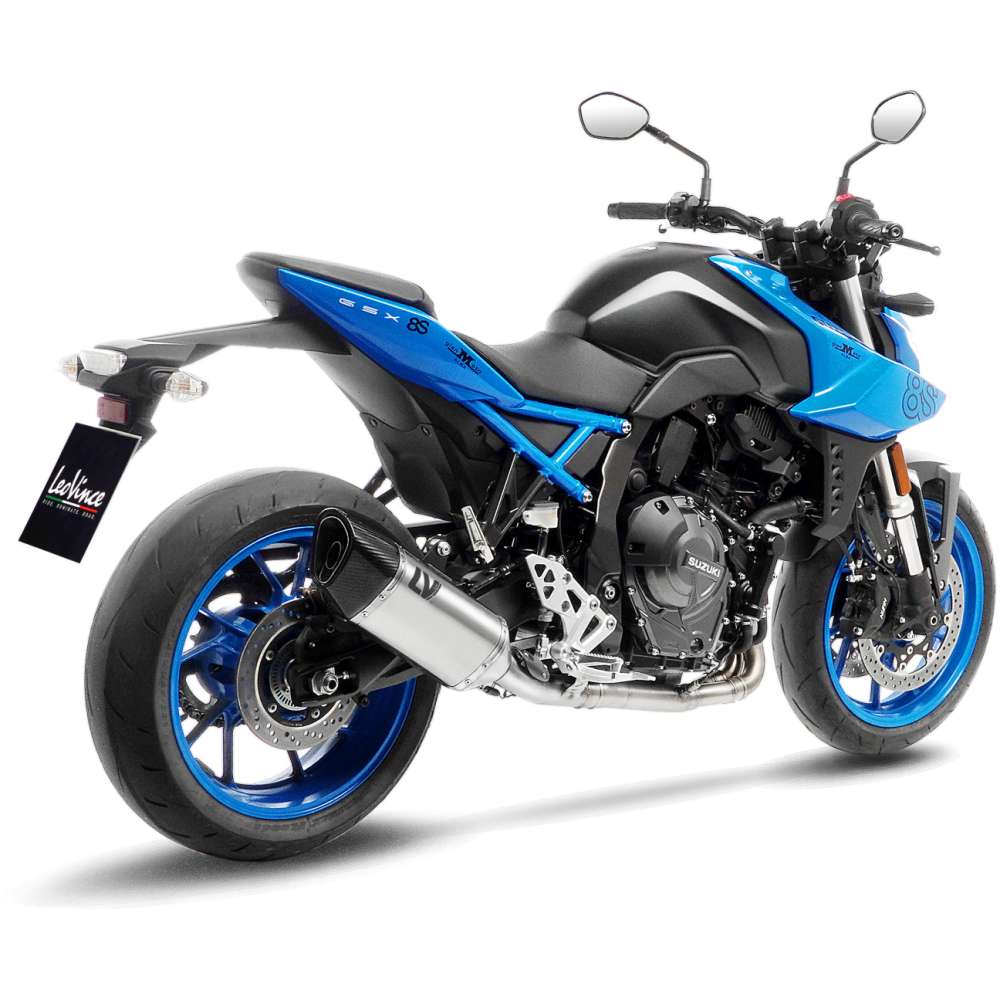 15606ULV LEOVINCE LV-14 R Exhaust System - 2-into-1 - Stainless Steel - GSX-8RS 2023-2024 1810-3218