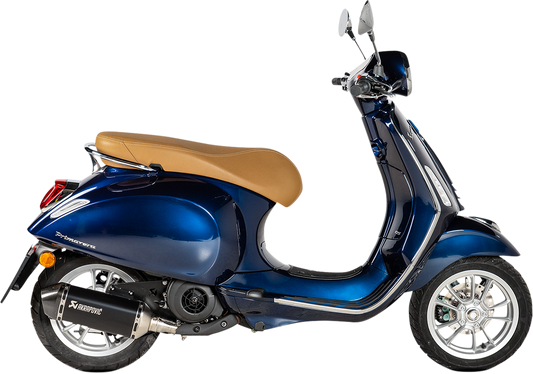 AKRAPOVIC Slip-On Scooter Muffler Exhaust Stainless Steel Vespa Sprint 150 2021 S-VE125SO3-HZBL 1811-4243