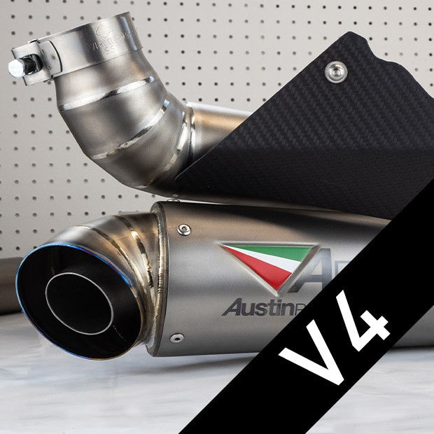 Austin Racing 2025 DUCATI V4 PANIGALE GP3 DE-CAT RACE EXHAUST SYSTEM AR67