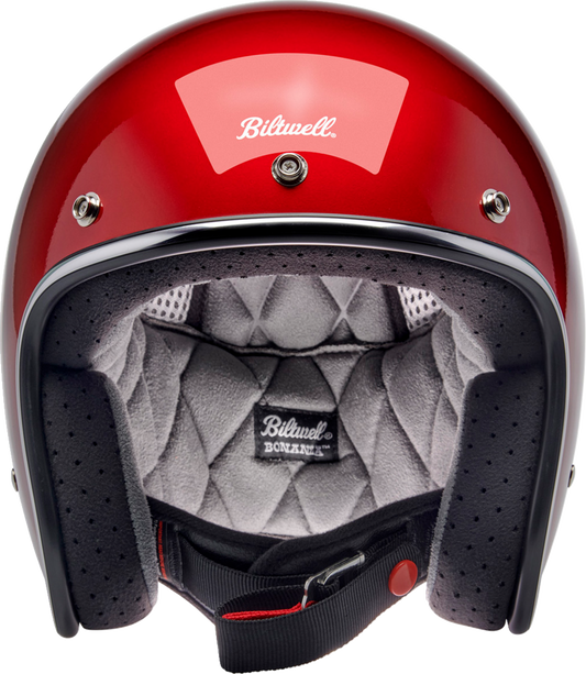 BILTWELL Bonanza Helmet - Metallic Cherry Red - XS 1001-351-201