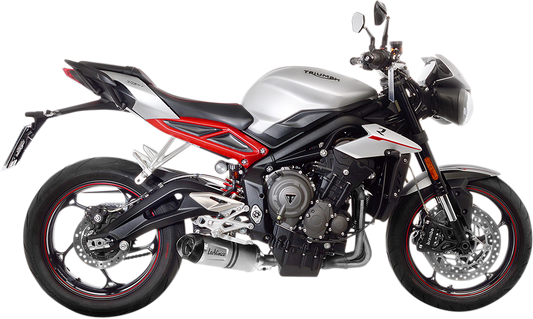 LEOVINCE LV One Evo Muffler - Stainless Steel - Street Triple 765 S/SA2/R/R LRH/RS 2017 - 2019 14288E 1811-3764