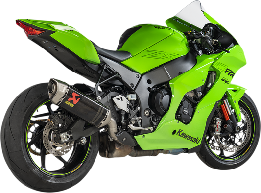 AKRAPOVIC Slip-On Series Muffler - Carbon Fiber Ninja ZX-10RR 2021 - 2023-2024-2025 S-K10SO27-HRC 1811-4139