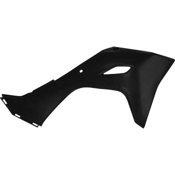 CYCRA Replica Radiator Shrouds - Black - Kawasaki KX 450 2024 1CYC-1872-12
