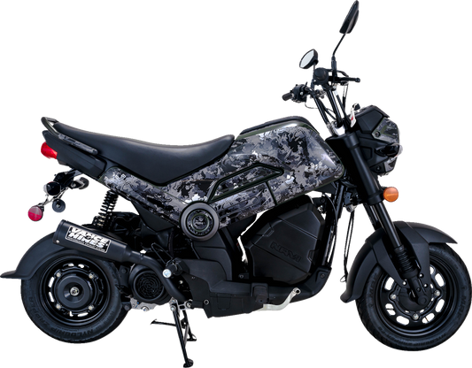 VANCE & HINES Upsweep Exhaust System - Black for Navi 2022 48241 1811-4379