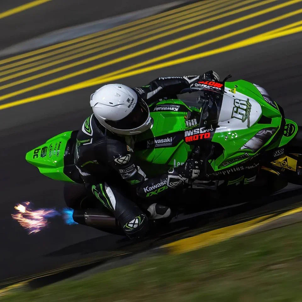 Vandemon ZX10R /ZX10RR 2011-2025 Titanium Exhaust & Carbon Fiber Muffler KAWAZX10EXTICFBA