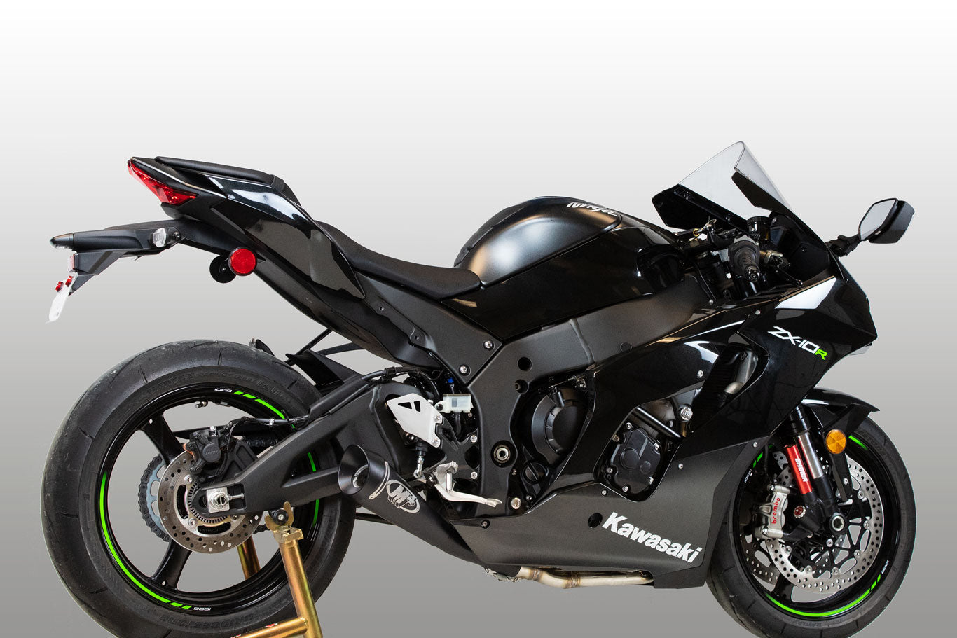 M4 Exhaust Full System Black GP19 ZX10R 2021-2025 KA9932-GP19