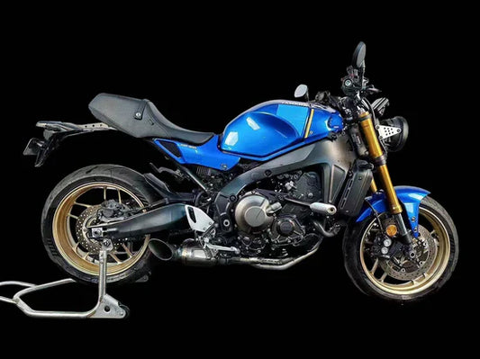 Vandemon Yamaha GEN4 2024 XSR900 and XSR900 GP Stealth Titanium Exhaust System YAMAXS9LMTIEXHWVA