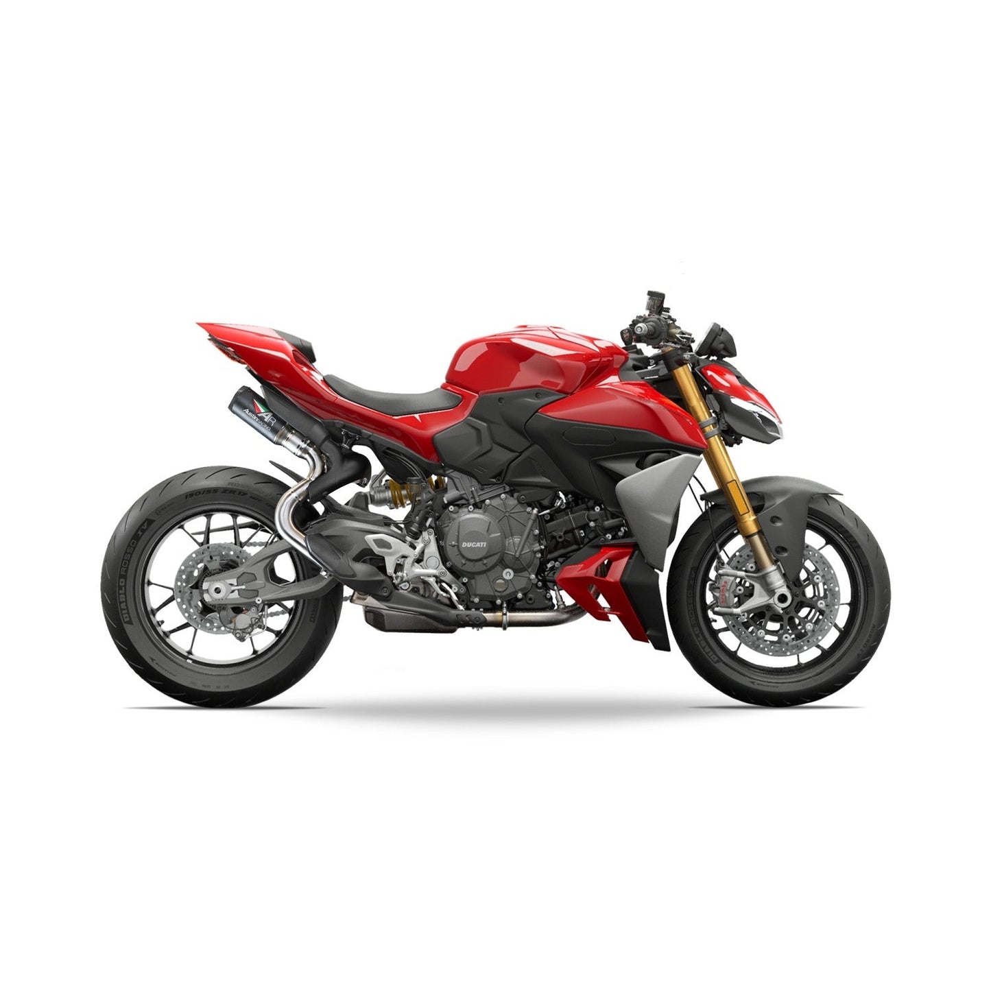 Austin Racing 2025 DUCATI PANIGALE V2 /STREETFIGHTER /V2S 890 RS22 RACE DE-CAT EXHAUST SYSTEM AR-81