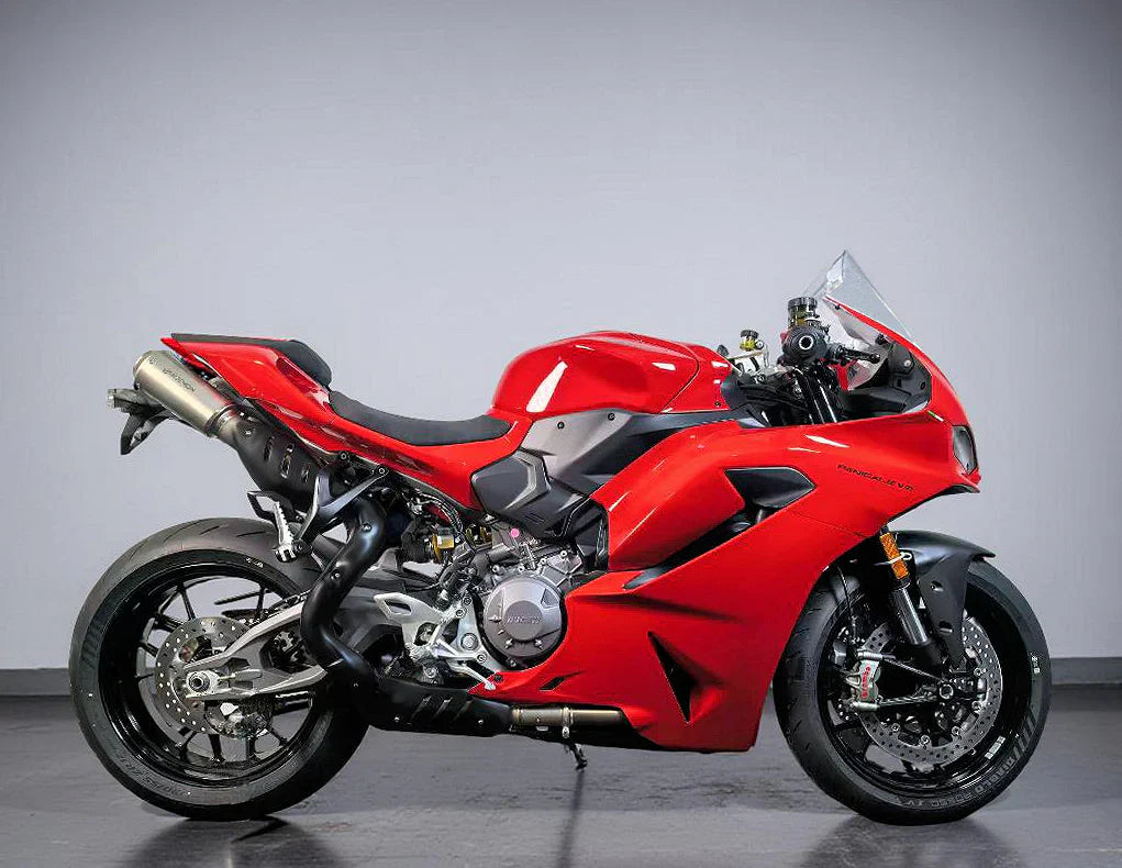Vandemon 2025 Ducati Panigale V2 and V2S 890 Titanium High Mount Slip-On Exhaust VA-170