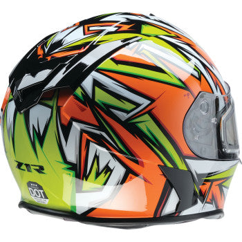 Z1R Warrant Snow Helmet - Neuron - Orange/Green - Large 0101-17226