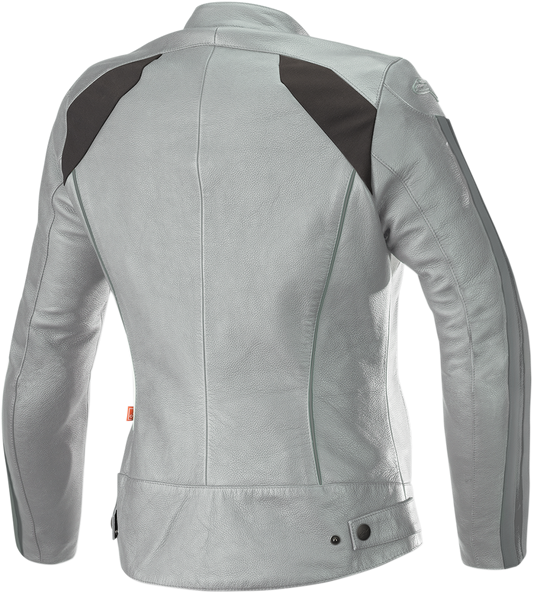IN STOCK ALPINESTARS Stella Dyno v2 Jacket - Gray/Aqua - US 2 / EU 38 3112518-904-38 004025524 2813-0798