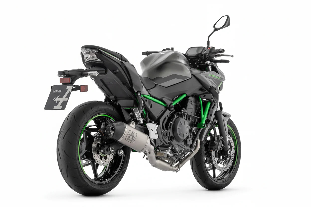 KAWASAKI Z650 / NINJA 650 / VERSYS 650 E5+ 2025 FULL SYSTEM WITH VELOCE TITANIUM SILENCER - 77501vl
