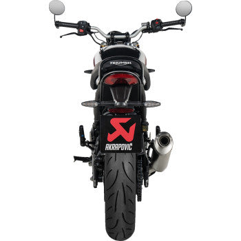 AKRAPOVIC Slip-On Line Muffler - Titanium - Speed/Scrambler 400 2024 S-T4SO1-HDT 1811-4726