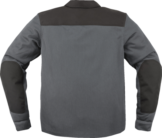ICON Upstate Mesh CE Jacket - Gray - Medium 2820-6224