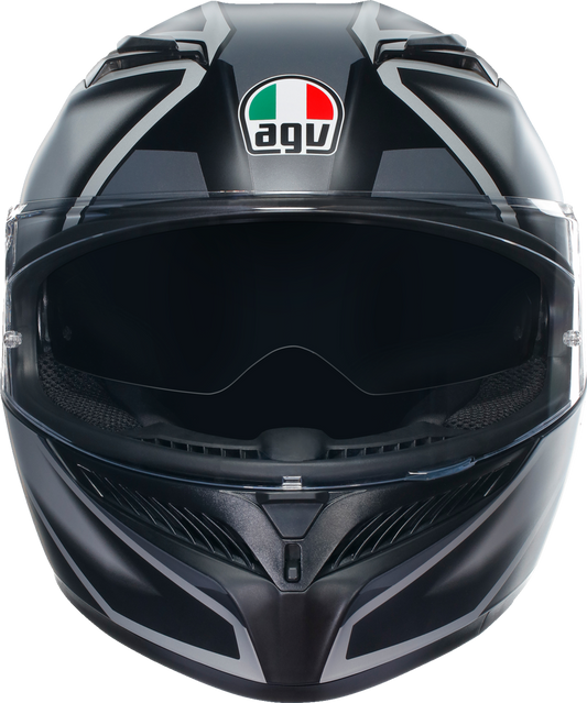 AGV K3 Helmet - Compound - Matte Black/Gray - XL 2118381004008XL