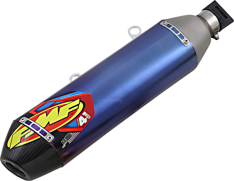 FMF 4.1 RCT Exhaust with MegaBomb - Anodized Titanium KTM 500 XCF-W /Husqvarna FE501 2020-2022 045663 1820-1960