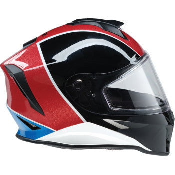 Z1R Youth Warrant 2.0 Snow Helmet - Fresh Pow - Red/White/Blue - Small 0122-0128