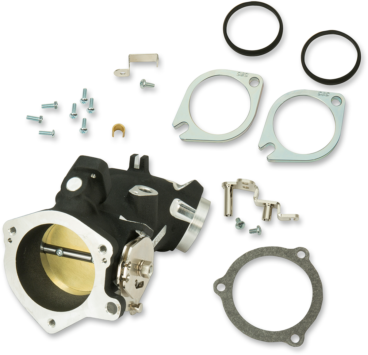 S&S CYCLE Throttle Hog Cable Operated Throttle Body Kit - Black - 58 mm 170-0346 1022-0191