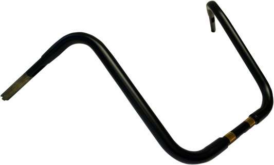 DRAG SPECIALTIES Handlebar - Buffalo Ape - 16" - TBW - Flat Black 0601-3507