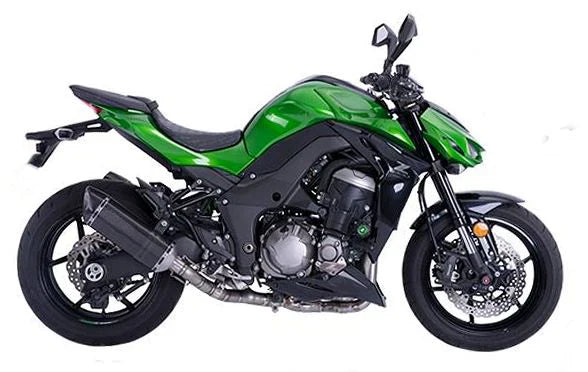 Vandemon Z1000 & SX Titanium Exhaust & Twin Carbon Fiber Mufflers KAWAZ10EXTIKITTB