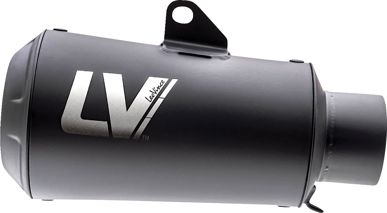 LEOVINCE Universal LV-10 Slip-On Muffler - Full Black 9746FBU 1811-4293