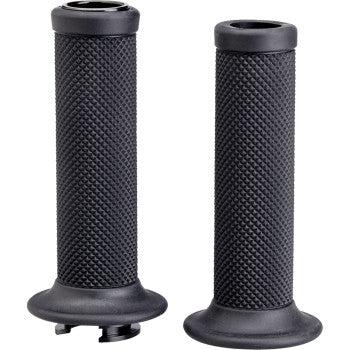 BILTWELL Grips - Alumicore - 7/8" - TBW - Black 6605-201-78