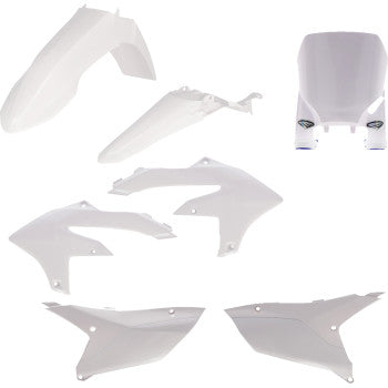 CYCRA 5 Piece Replica Body Kit - White - YZ 250F | 450F/FX 2023-2024 1CYC-9435-42