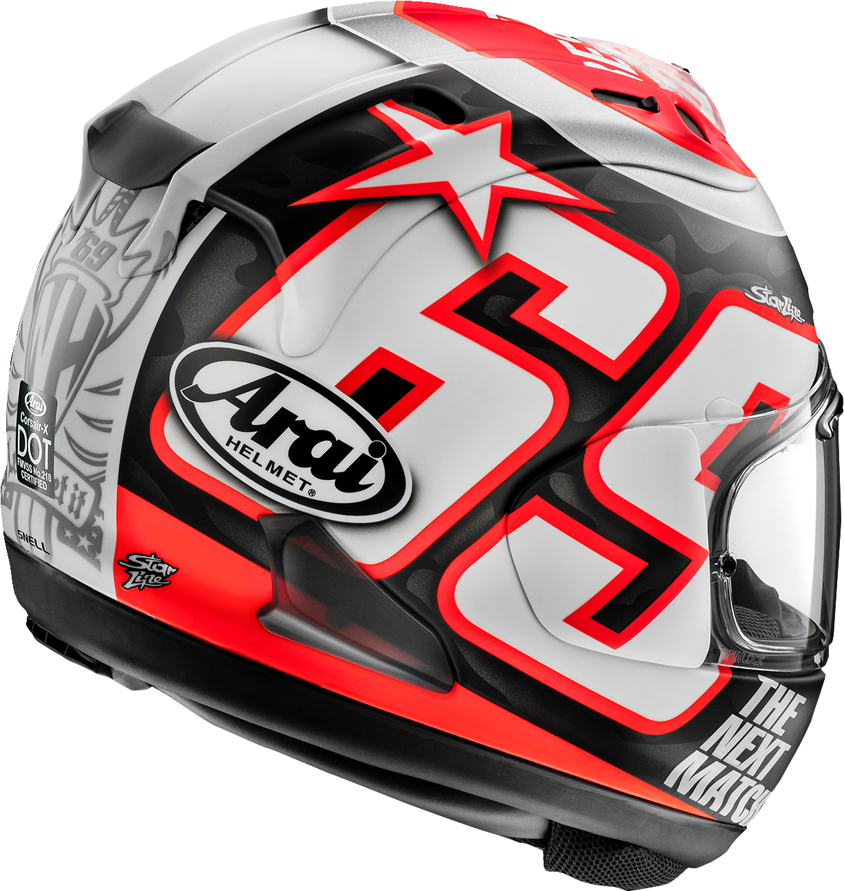 ARAI Corsair-X Helmet - Nicky Reset - Frost - Small 0101-15896