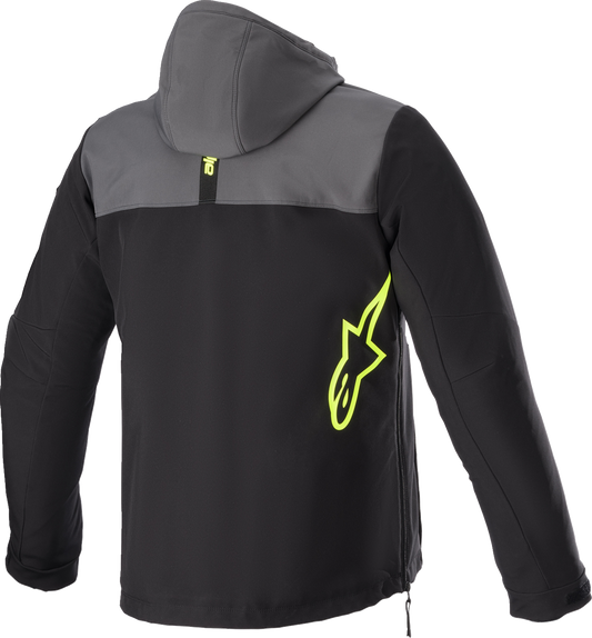 ALPINESTARS Sherpa Jacket - Black/Gray/Yellow - 4XL 4208123-9151-4X
