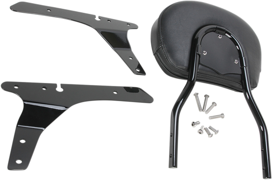 COBRA Round Sissy Bar - Standard - Black - Sportster 602-1303B