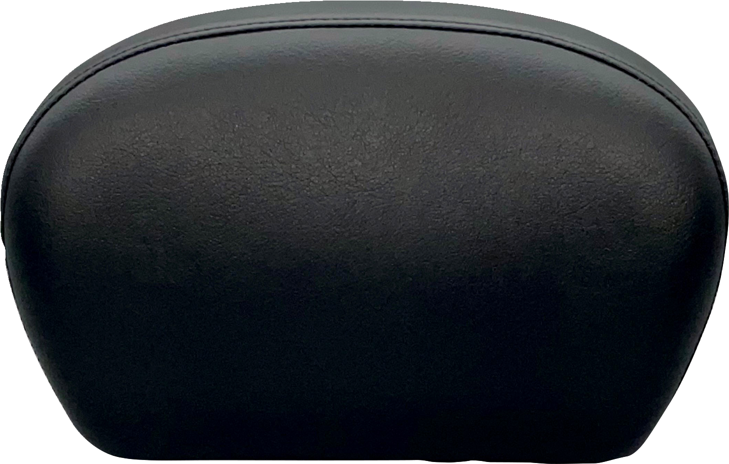 LE PERA Sissy Bar Pad - Smooth - Dull Black L-SBP01S-DULL