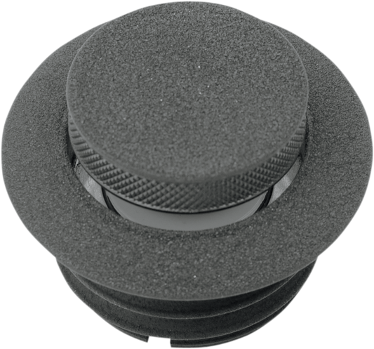 DRAG SPECIALTIES Gas Cap - Vented Pop-Up - Black T03-0339B-A