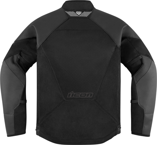 ICON Mesh AF™ Leather Jacket - Black - Large 2810-3899