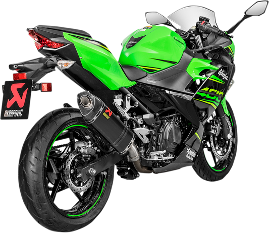 AKRAPOVIC Carbon Fiber Muffler NINJA 400 /500 2018-2025 S-K4SO6-APC 1811-3515