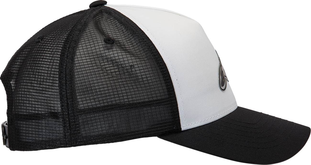 ALPINESTARS Advantage Tech Trucker Hat - White/Black - One Size 1212811602010OS