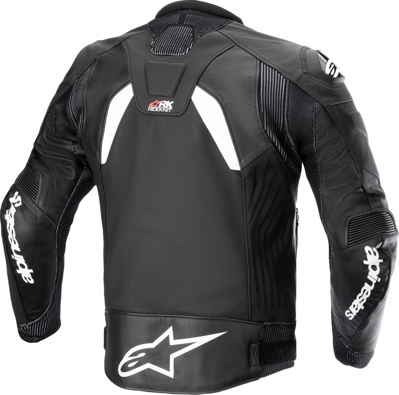 ALPINESTARS GP Plus R v4 Rideknit® Leather Jacket - Black/White - 52 3100324-12-52