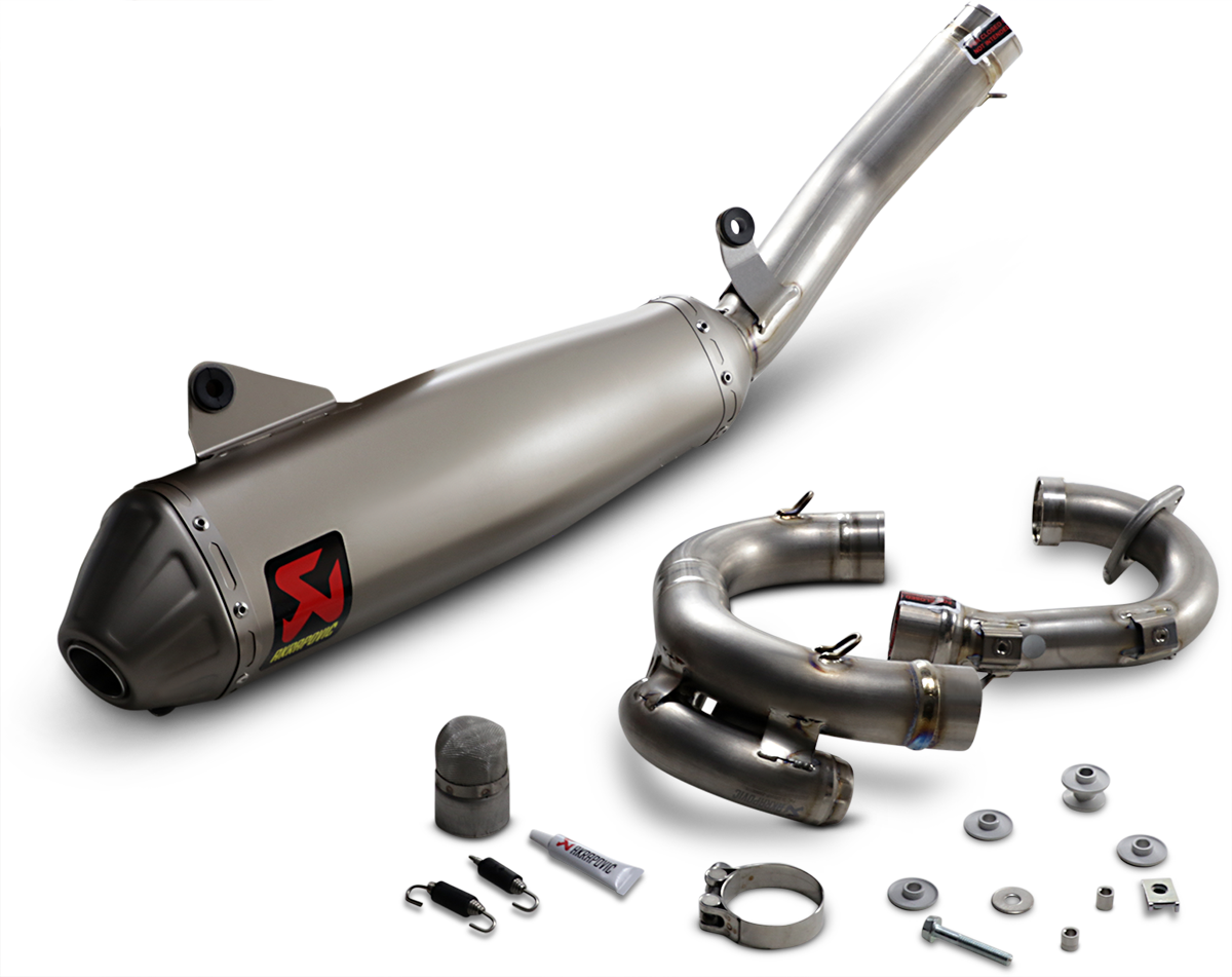 AKRAPOVIC Evolution Exhaust - Titanium YZ450F 2020-2022 S-Y4MET15-CIBNTA 1820-1913