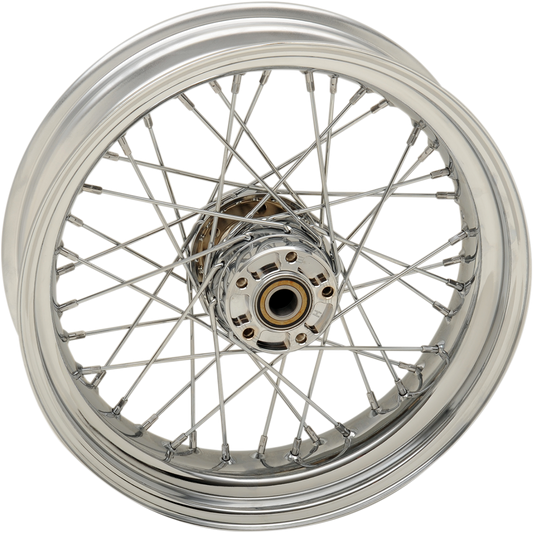 DRAG SPECIALTIES Rear Wheel - Single Disc/ABS - Chrome - 17"x4.50" - '12-'17 FXD 64549
