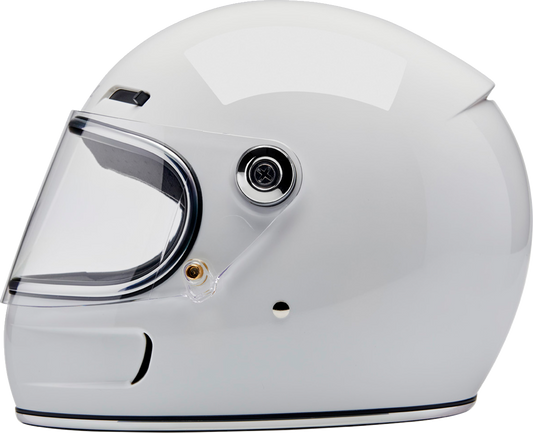 BILTWELL Gringo SV Helmet - Gloss White - Small 1006-104-502